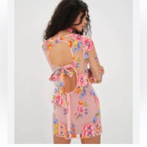 For Love and Lemons Percy Mini Dress - Picture 2 of 7